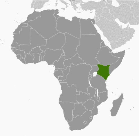 Map Kenya